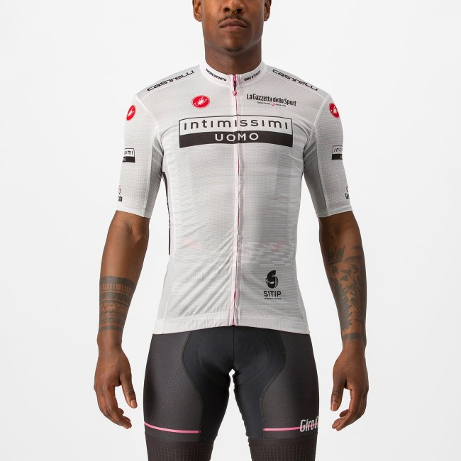 Completo Giro d'Italia 2023 MAGLIA BIANCO (maglia + salopette) Completo Giro d'Italia 2023 MAGLIA BIANCO (maglia + salopette)