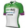 Maglia da ciclismo Green Project-Bardiani Csf-Faizane' 2023 manica corta (cerniera lunga)-ALE Professional Cycling Team