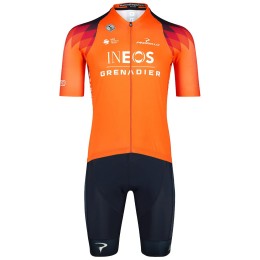 Set da allenamento INEOS GRENADIERS 2023 (maglia ICON + salopette ICON) squadra di ciclismo professionale