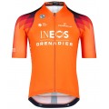 Maglia da ciclismo INEOS GRENADIERS 2023 Training Edition ICON manica corta (cerniera lunga) Squadra ciclistica professionale