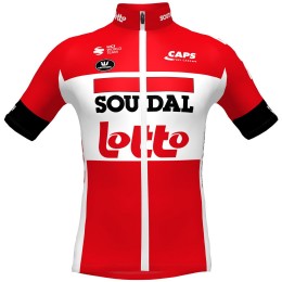 LOTTO SOUDAL 2022 maglia da ciclismo manica corta squadra di ciclismo professionale