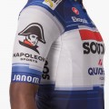 Maglia da ciclismo a manica corta Soudal Quick-Step 2023 Aero Race 6.1 della squadra di ciclisti professionisti