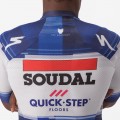 Maglia da ciclismo a manica corta Soudal Quick-Step 2023 Aero Race 6.1 della squadra di ciclisti professionisti