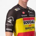 Soudal Quick-Step Campione belga 2023 Competizione Maglia da ciclismo a maniche corte Squadra di ciclismo professionale