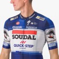 Soudal Quick-Step 2023 Competizione maglia da ciclismo a manica corta squadra di ciclismo professionale