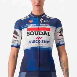 Soudal Quick-Step 2023 Competizione Maglia da ciclismo a maniche corte da donna Squadra di ciclismo professionale