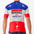 Soudal Quick-Step Campione di Francia 2023 Competizione Maglia da ciclismo a maniche corte Squadra di ciclismo professionale