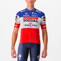 Soudal Quick-Step Campione di Francia 2023 Competizione Maglia da ciclismo a maniche corte Squadra di ciclismo professionale