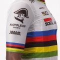 Soudal Quick-Step World Champion Rainbow Jersey 2023 Competizione Maglia da ciclismo a maniche corte Squadra di ciclismo professionale