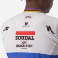 Soudal Quick-Step World Champion Rainbow Jersey 2023 Competizione Maglia da ciclismo a maniche corte Squadra di ciclismo professionale