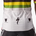 Soudal Quick-Step World Champion Rainbow Jersey 2023 Competizione Maglia da ciclismo a maniche corte Squadra di ciclismo professionale
