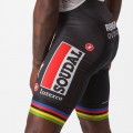 Pantaloncini Soudal Quick-Step Cycling World Champion 2023 Competizione squadra di ciclismo professionale