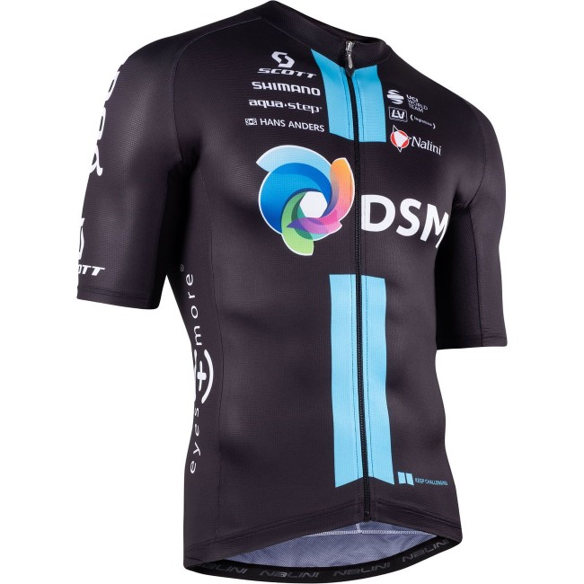 Maglia da ciclismo Team DSM 2022 squadra di ciclismo professionale a manica corta Maglia da ciclismo Team DSM 2022 squadra di ciclismo professionale a manica corta