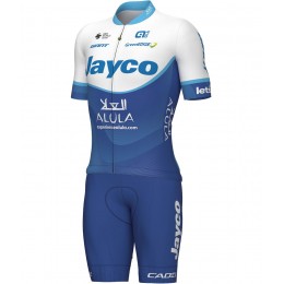 Set Team Jayco AlUla 2023 (maglia manica corta+pantaloni)-ALE Professional Cycling Team