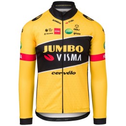TEAM JUMBO-VISMA 2022 maglia da ciclismo manica lunga squadra di ciclismo professionale