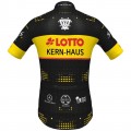 Maglia da ciclismo Team Lotto-Kern Haus 2022 manica corta (cerniera lunga) squadra di ciclismo professionale