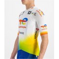 Maglia da ciclismo Team TotalEnergies 2022 manica corta (cerniera lunga) squadra di ciclismo professionale Maglia da ciclismo Team TotalEnergies 2022 manica corta (cerniera lunga) squadra di ciclismo professionale