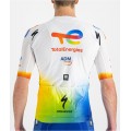 Maglia da ciclismo Team TotalEnergies 2022 manica corta (cerniera lunga) squadra di ciclismo professionale Maglia da ciclismo Team TotalEnergies 2022 manica corta (cerniera lunga) squadra di ciclismo professionale
