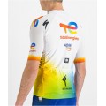 Maglia da ciclismo Team TotalEnergies 2022 manica corta (cerniera lunga) squadra di ciclismo professionale Maglia da ciclismo Team TotalEnergies 2022 manica corta (cerniera lunga) squadra di ciclismo professionale