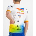 Maglia da ciclismo Team TotalEnergies 2022 manica corta (cerniera lunga) squadra di ciclismo professionale Maglia da ciclismo Team TotalEnergies 2022 manica corta (cerniera lunga) squadra di ciclismo professionale