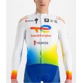 Maglia da ciclismo Team TotalEnergies 2022 squadra di ciclisti professionisti a maniche lunghe