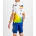 Maglia da ciclismo Team TotalEnergies 2022 manica corta (cerniera lunga) squadra di ciclismo professionale Maglia da ciclismo Team TotalEnergies 2022 manica corta (cerniera lunga) squadra di ciclismo professionale