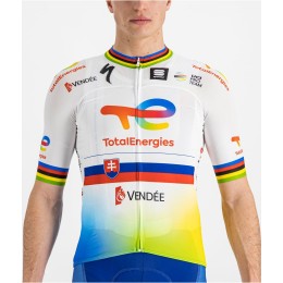 Team TotalEnergies Slovak champion Sagan edition 2022 maglia della squadra di ciclismo professionale a maniche corte