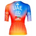Completo da donna UAE TEAM ADQ2023 (maglia + salopette) da donna della squadra di ciclismo
