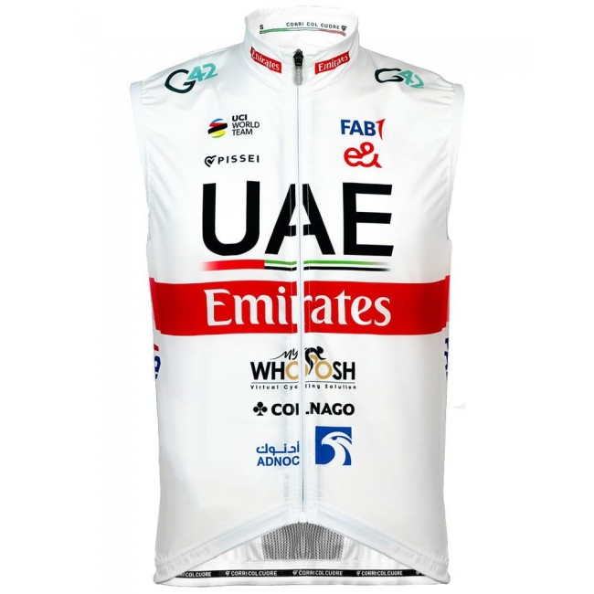 UAE TEAM EMIRATES 2023 gilet da ciclismo squadra di ciclismo professionale UAE TEAM EMIRATES 2023 gilet da ciclismo squadra di ciclismo professionale