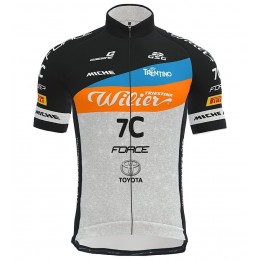 Maglia ciclismo Wilier Force 7C MTB Team 2022 manica corta (cerniera lunga) squadra ciclistica