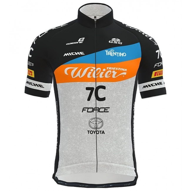 Maglia ciclismo Wilier Force 7C MTB Team 2022 manica corta (cerniera lunga) squadra ciclistica Maglia ciclismo Wilier Force 7C MTB Team 2022 manica corta (cerniera lunga) squadra ciclistica