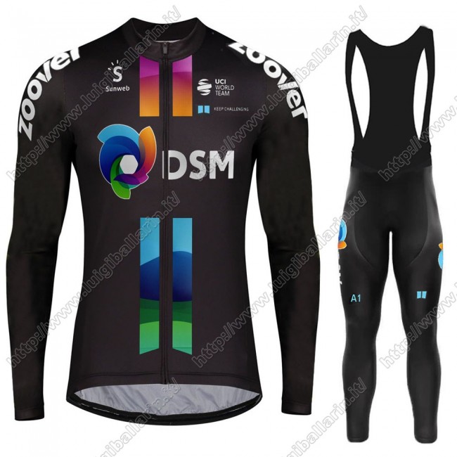 DSM Team Sunweb 2021 Abbigliamento Maglia Ciclismo Manica Lunga e Salopette Lunga 07 DSM Team Sunweb 2021 Abbigliamento Maglia Ciclismo Manica Lunga e Salopette Lunga 07
