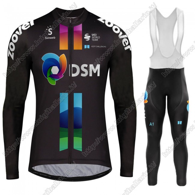 DSM Team Sunweb 2021 Abbigliamento Maglia Ciclismo Manica Lunga e Salopette Lunga 08 DSM Team Sunweb 2021 Abbigliamento Maglia Ciclismo Manica Lunga e Salopette Lunga 08
