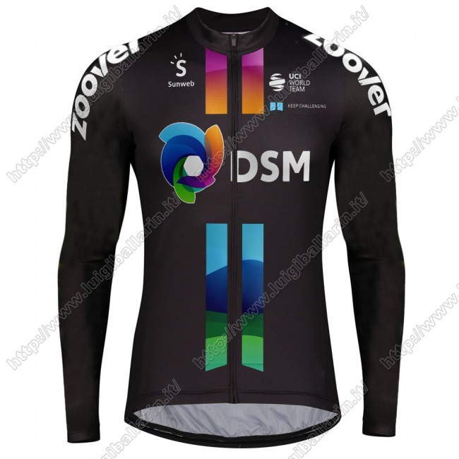 DSM Team Sunweb 2021 Abbigliamento Maglia Ciclismo Manica Lunga 05 DSM Team Sunweb 2021 Abbigliamento Maglia Ciclismo Manica Lunga 05