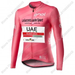 Giro D'italia Uae Emirates 2021 Maglia Ciclismo Manica Lunga 7717-VNH